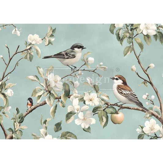 Re-Design With Prima® A3 Decoupage Fiber - Whispering Wings 11.7x16.5"