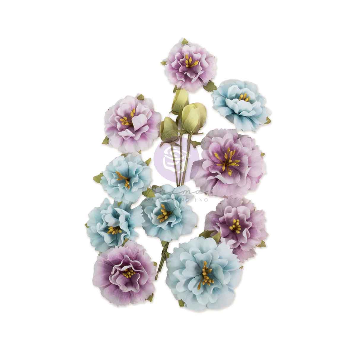Prima Marketing - Among the Wildflowers Flowers, Lilac Breeze 14pcs