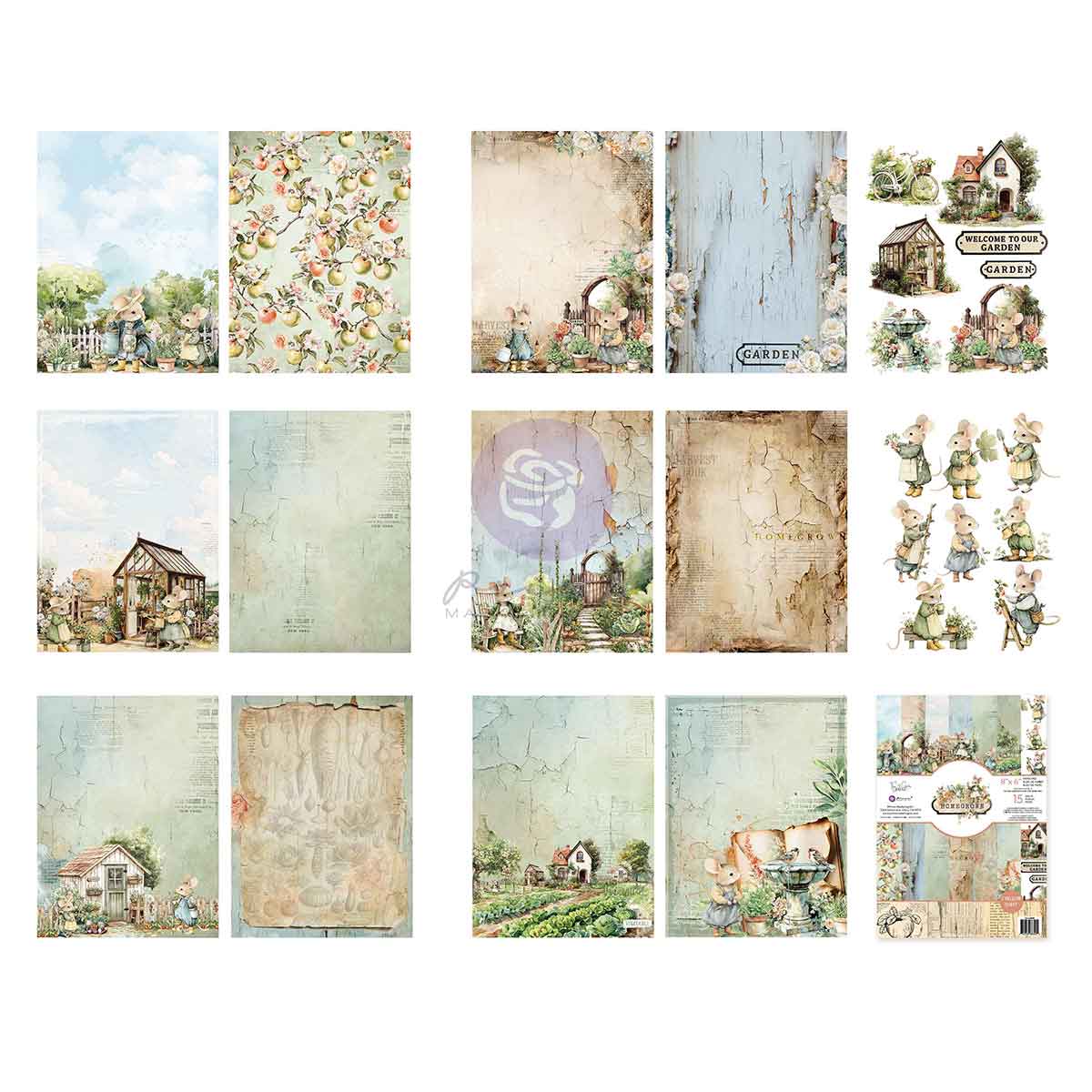 Prima Marketing - Homegrown 6x8" Paper Pad