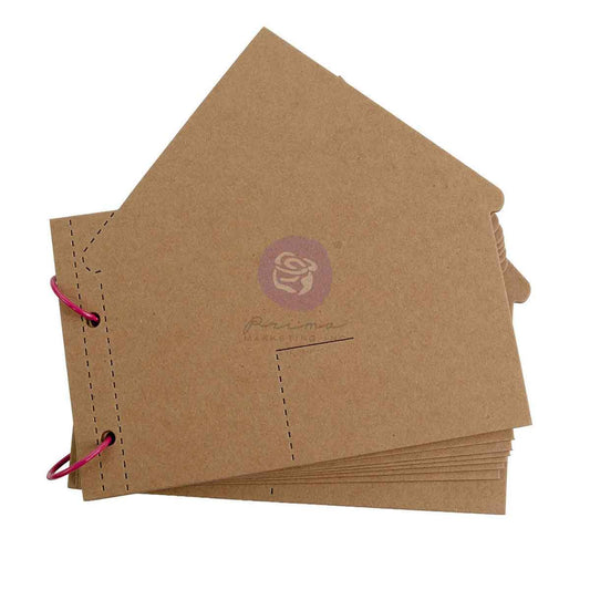 Prima Marketing - Homegrown Chipboard Album Cover, Storybook Moments
