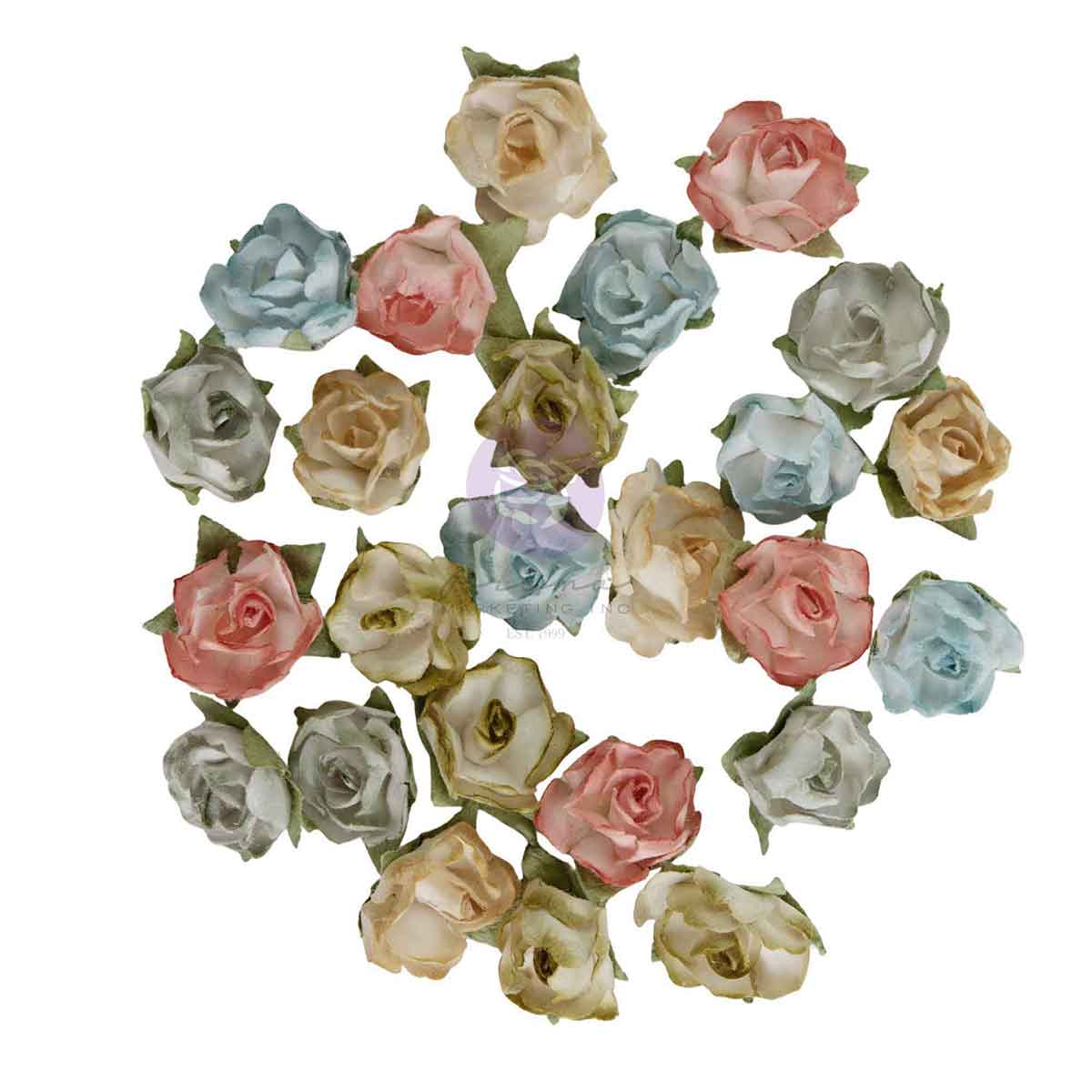 Prima Marketing - Homegrown Flowers, Palette Blooms 25pcs