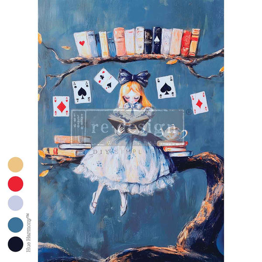 Re-Design With Prima® A2 Decoupage Fiber - Elevated Etiquette