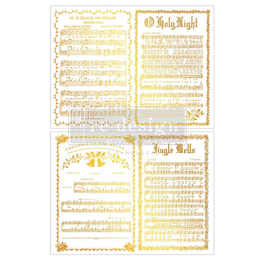 Re-Design With Prima® Middy Transfers - Kasha Yuletide Symphony 8.5x11"