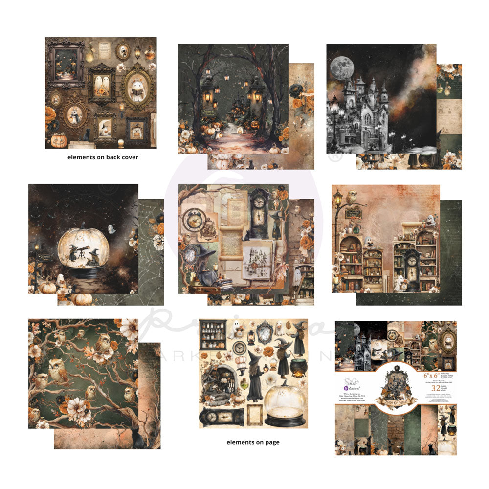 Prima Marketing 3 Girls Tale - Made of Magic Collection 6x6 Paper Pad