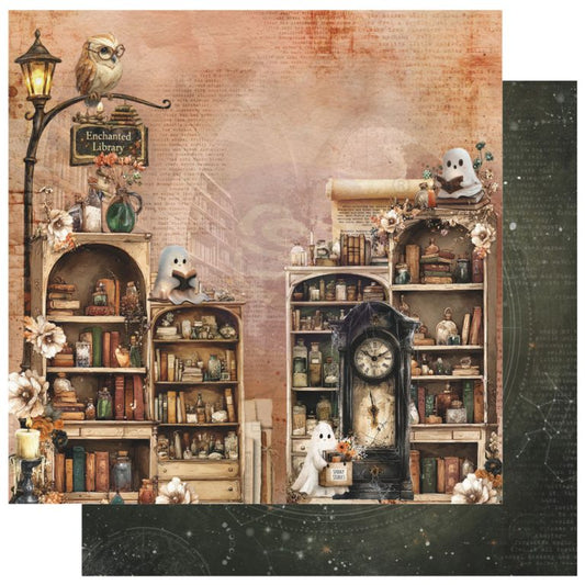 Prima Marketing - Made of Magic Collection Paper Magic on the Shelves 12x12"