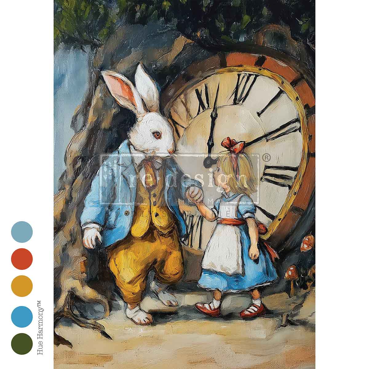 Re-Design With Prima® A3 Decoupage Fiber - The Appointment Of Always
