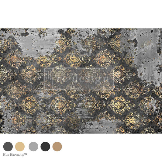 Re-Design With Prima® Decoupage Fiber - Obsidian Reliquary 19.5x30"