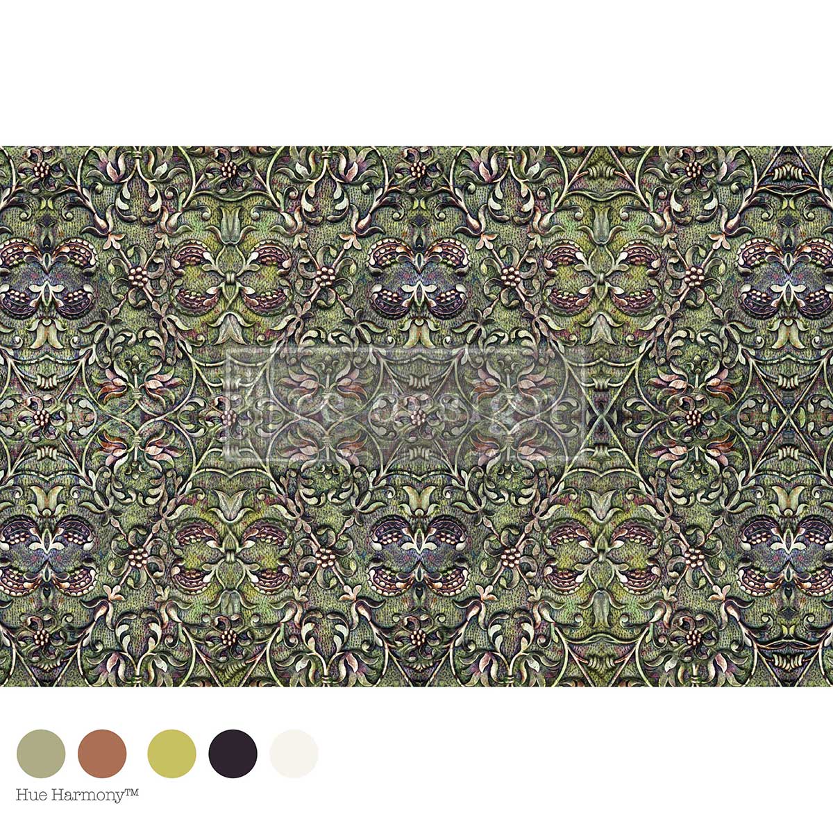 Re-Design With Prima® Decoupage Fiber - Moss Bound Symmetry 19.5x30"
