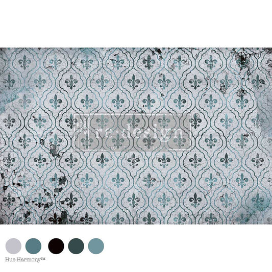 Re-Design With Prima® Decoupage Fiber - Fossilized Versailles 19.5x30"