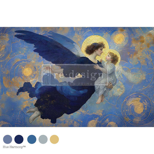 Re-Design With Prima® Decoupage Fiber - Stardust Cradle 19.5x30"