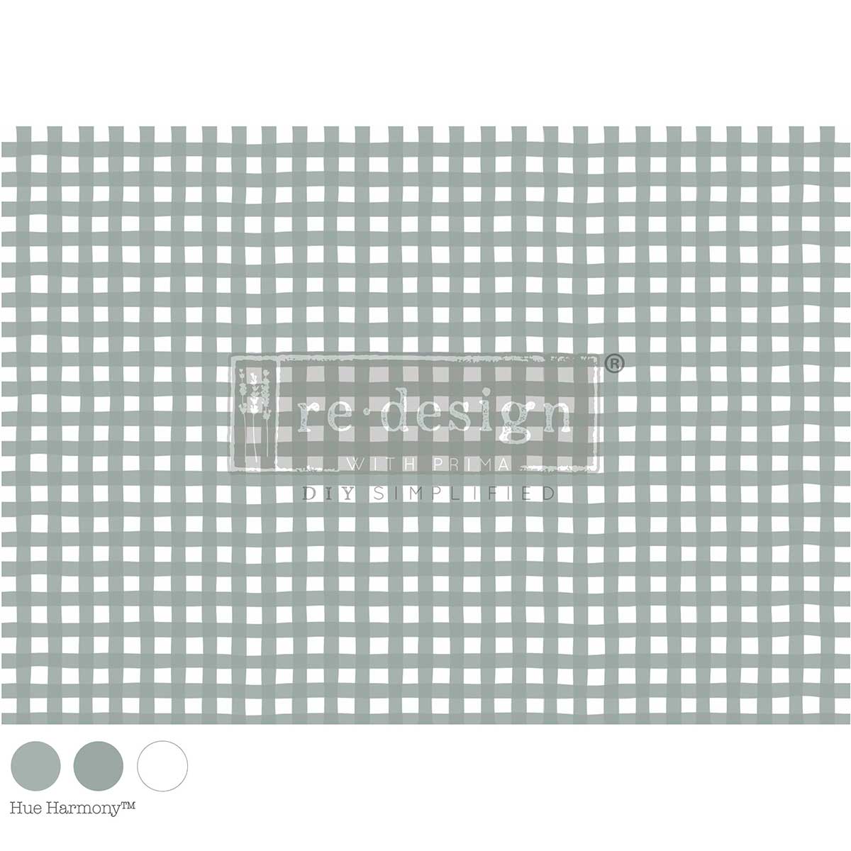 Re-Design With Prima® A1 Decoupage Fiber - Countryside Check 23.4x33.1"