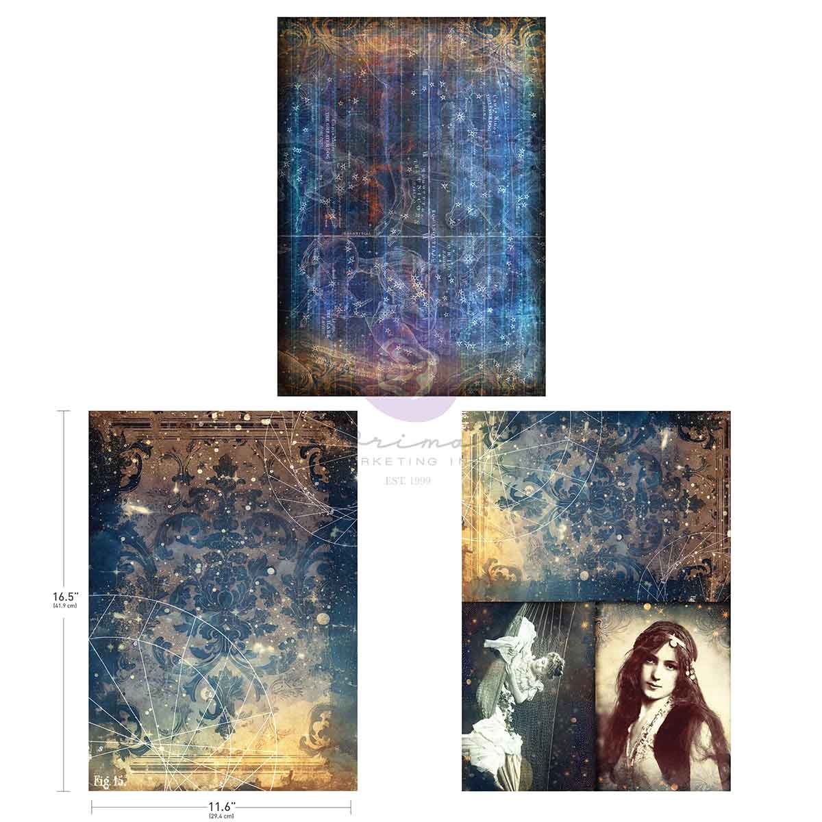 Finnabair - Nightdreaming A3 3 Sheets 11.7x16.5"