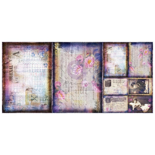Finnabair A3 Decoupage Fiber - Archivist's Dreams 3 sheets 11.7x16.5"