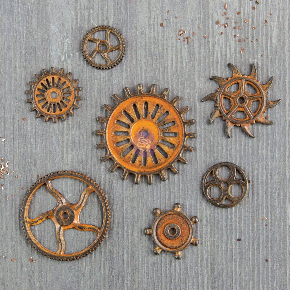 Mechanicals - Rusty Gears : 7 Pack