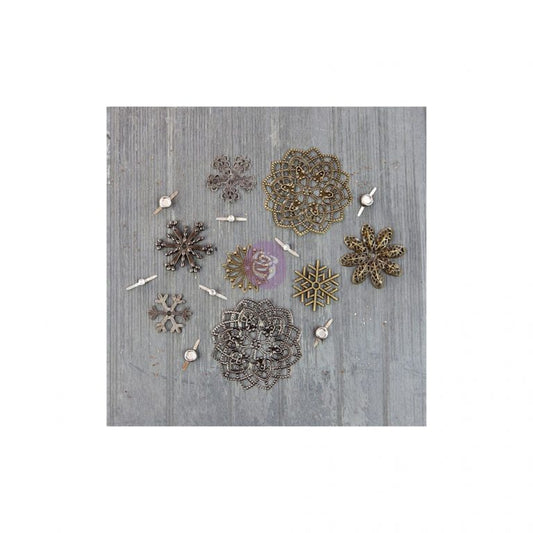 Mechanicals - Vintage Snowflakes : 6 Pack