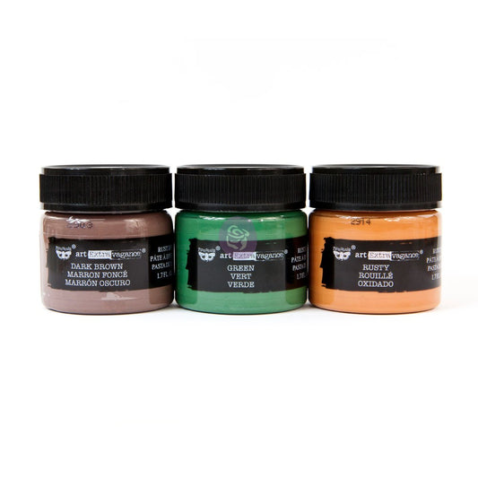 Art Extravagance - Rust Effect Paste - Metal Rust set of 3