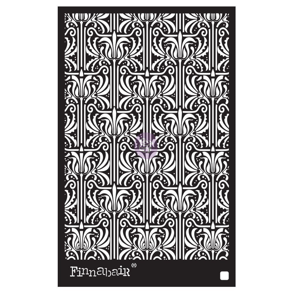 Finnabair Stencil - Iris Tapestry 6x9"