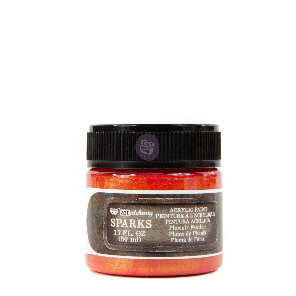 Finnabair Art Alchemy - Sparks Phoenix Feather Acrylic Paint 50 ml