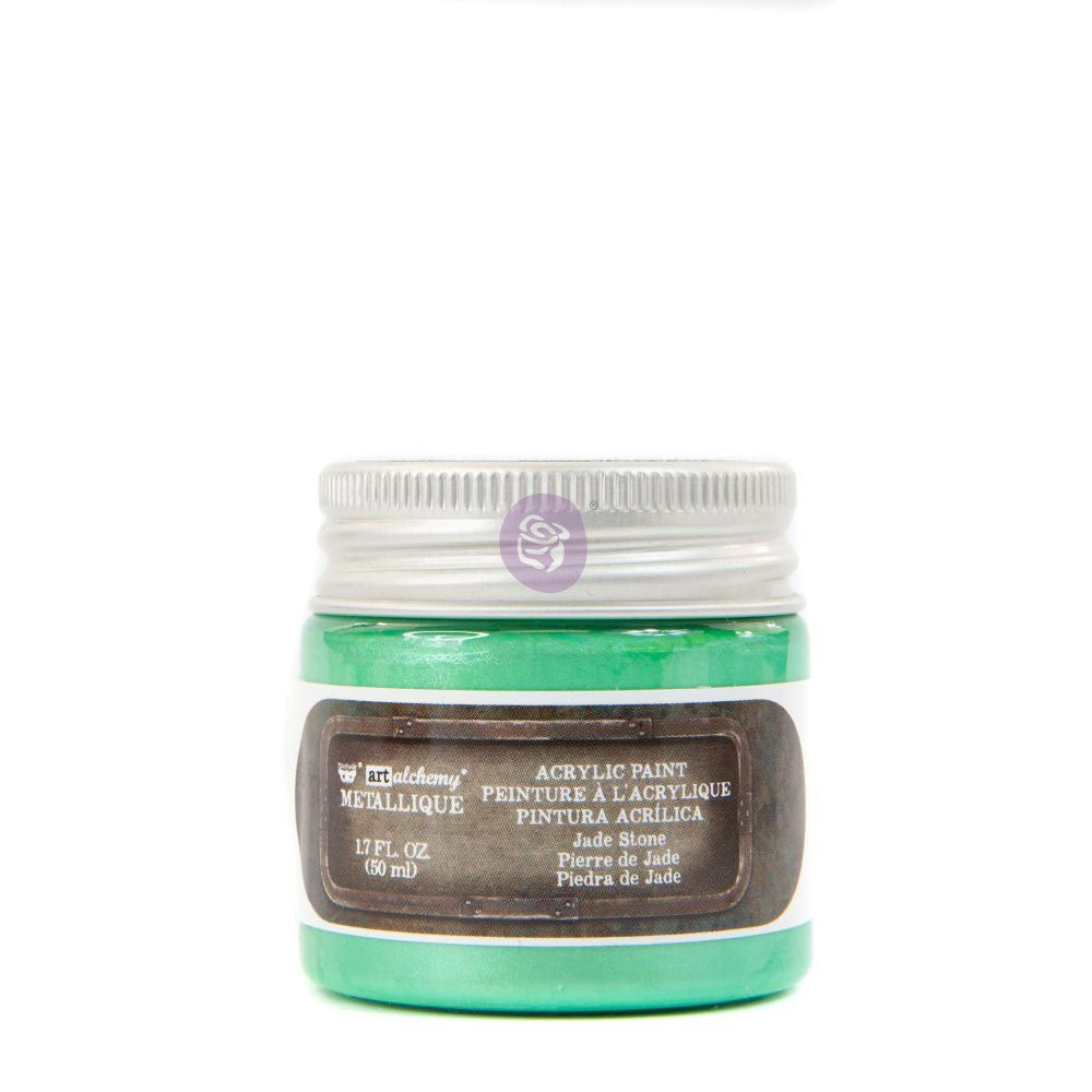 Finnabair Art Alchemy Metallique Jade Stone Acrylic Paint 50 ml