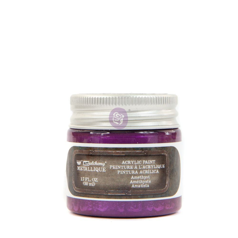 Finnabair Art Alchemy - Metallique Amethyst Acrylic Paint 50 ml