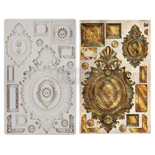 Re-Design With Prima® Decor Moulds - Grungy Frames - 5"x8", 8mm