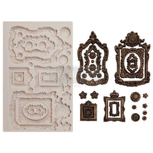 Re-Design With Prima® Decor Moulds - Ornate Frames - 5"x8", 8mm