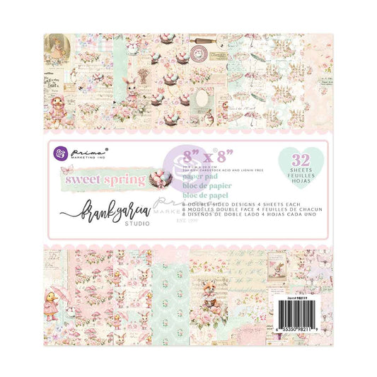 Prima Marketing - Sweet Spring 8x8" Paper Pad