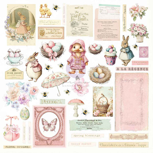 Prima Marketing - Sweet Spring Ephemera 94pcs