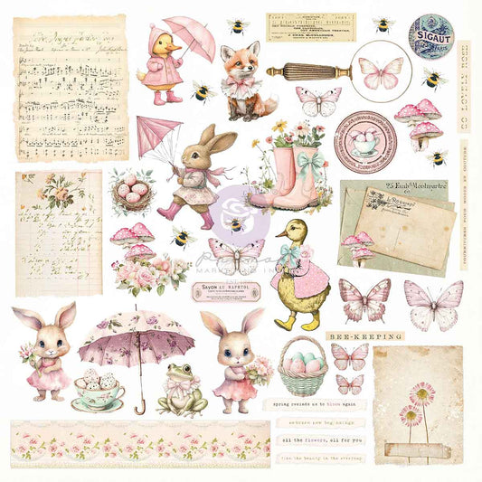 Prima Marketing - Sweet Spring Ephemera 88pcs