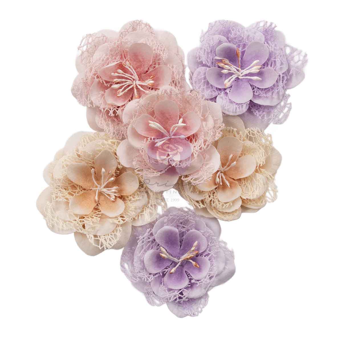 Prima Marketing - Sweet Spring Flowers, Beautiful Nest 6pcs