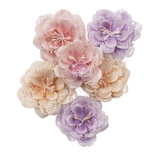 Prima Marketing - Sweet Spring Flowers, Beautiful Nest 6pcs