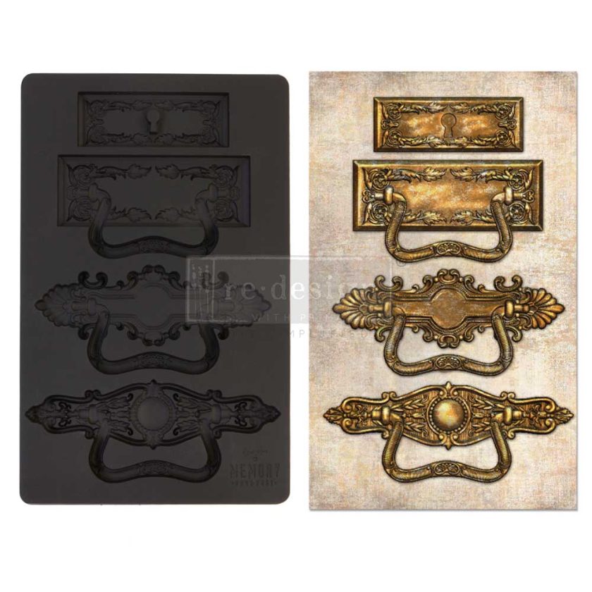 Re-Design With Prima® Decor Moulds - Marguerite Hardware - 5"x8", 8 mm