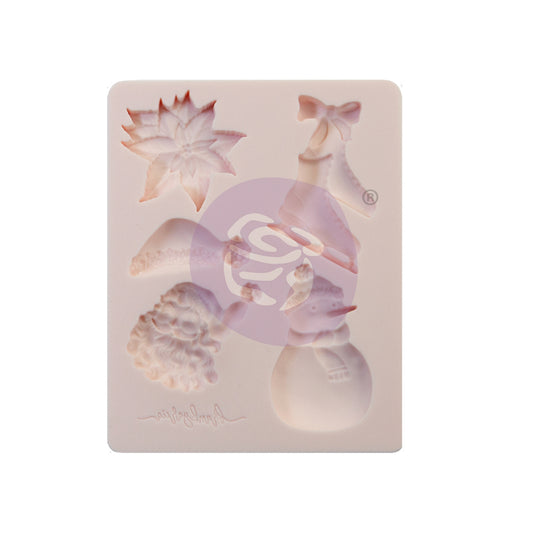 Re-Design With Prima® Decor Moulds - Sugar Cookie Christmas - 3.5"x4.5"