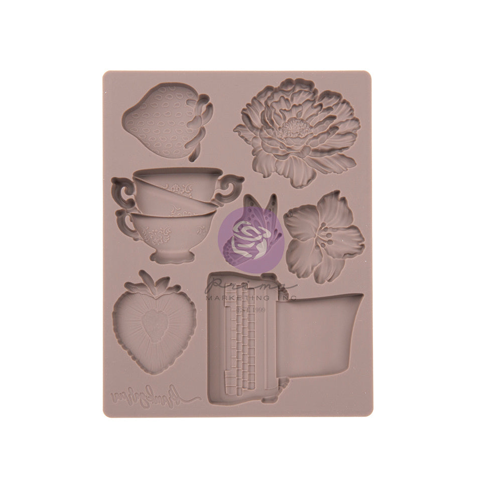 Re-Design With Prima® Decor Moulds - Strawberry Milkshake - 3.5"x4.5"