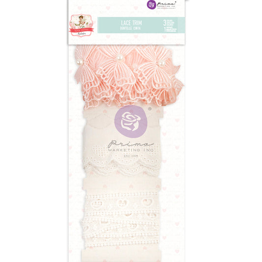 Prima Love Notes Collection Lace 3 styles 1 Yard Each