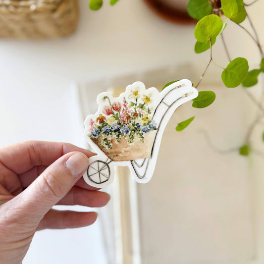 Emily Lex: Wheelbarrow Sticker