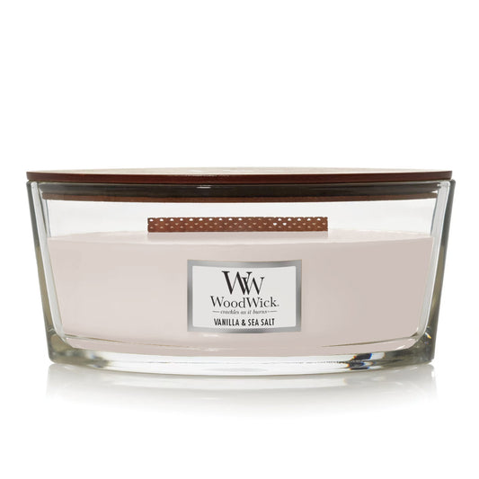 WoodWick Candles - Vanilla & Sea Salt