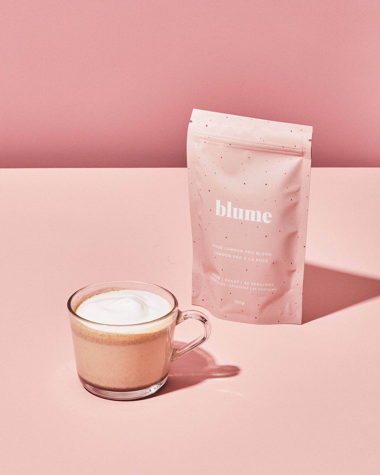 Blume : Superfood Latte Powder, Rose London Fog