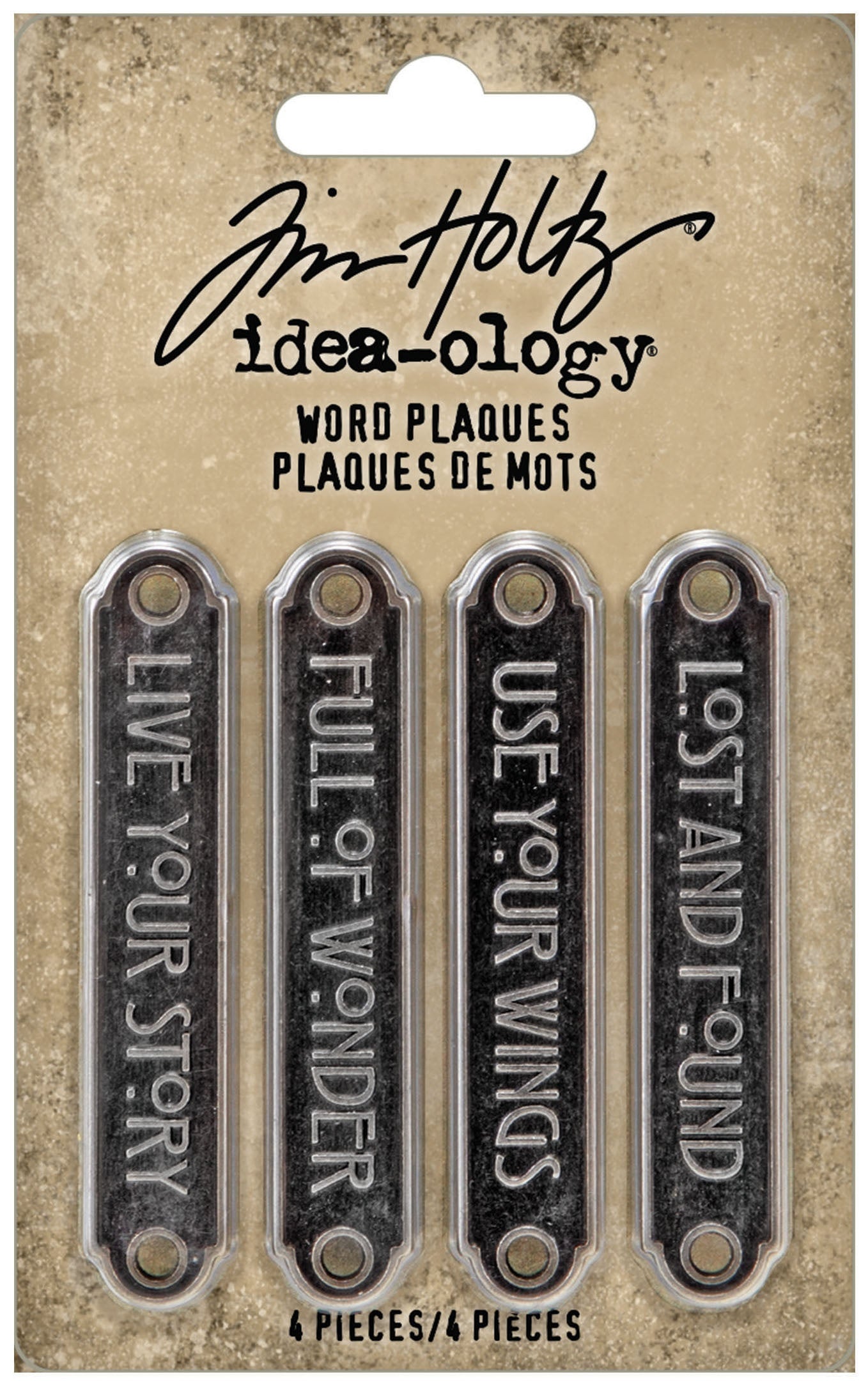 TIM HOLTZ WORD PLAQUES