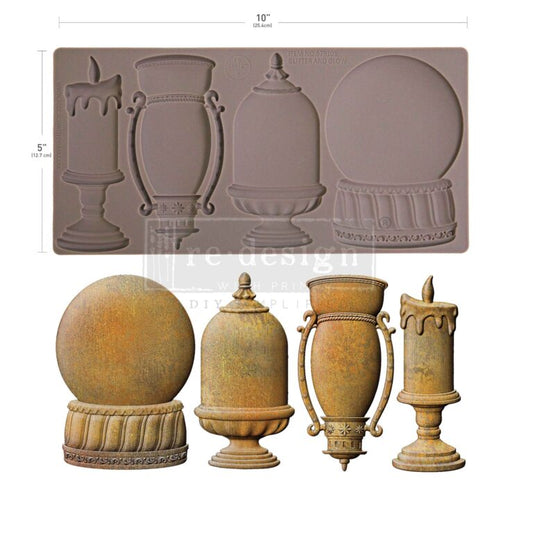 Re-Design With Prima® Decor Moulds  – Glitter and Glow 5x10"