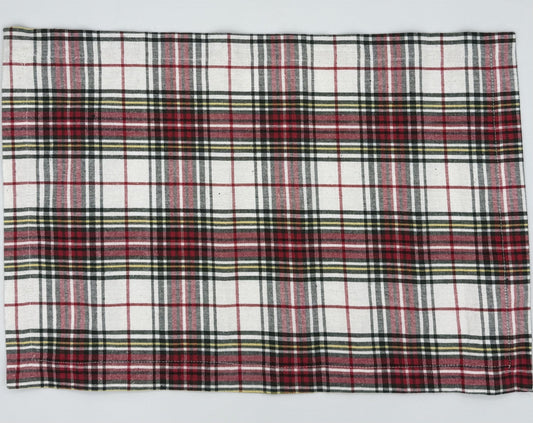 Plaid Tidings Placemat 19x13cm"