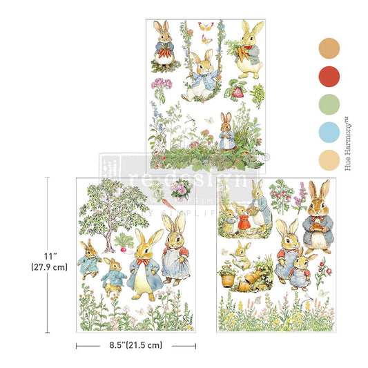 Re-Design With Prima® Middy Transfers - The Cottontail Diaries 8.5x11"