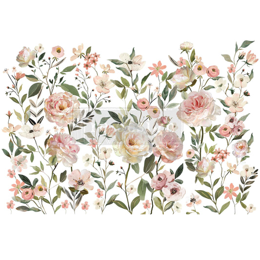 Re-Design With Prima® Decor Transfer - Blush Harmony 24x35"