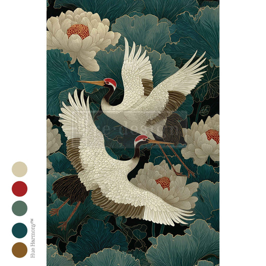 Re-Design With Prima® Decoupage Fiber - Grace in Flight 19.5x30"