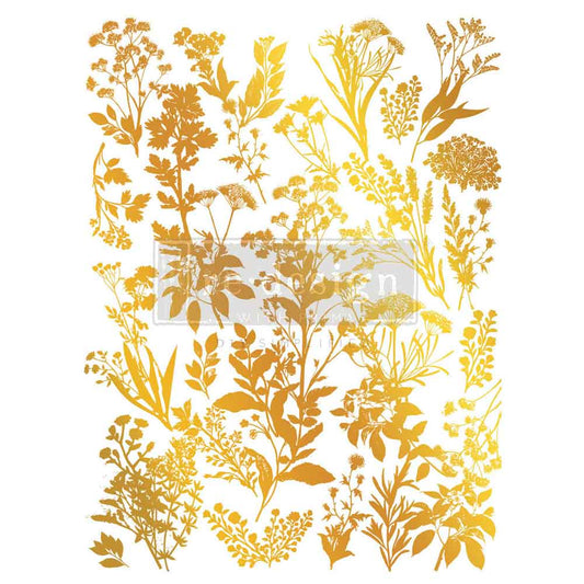 Re-Design With Prima® Decor Transfer - Kacha - Luxe Foliage 18x24"