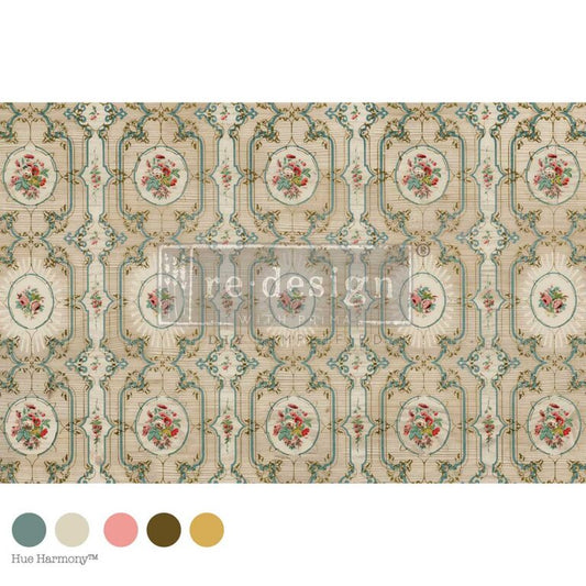 Re-Design With Prima® Decoupage Fiber - The Medallion Meadow 19.5x30"