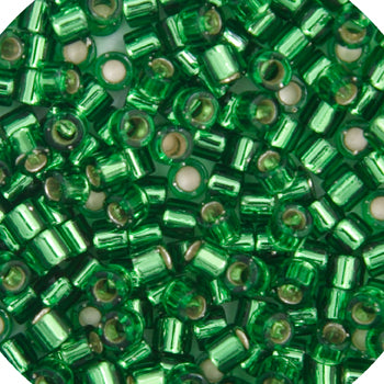 Miyuki Delica 11/0  Silver Lined Beads