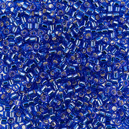 Miyuki Delica 11/0  Silver Lined Beads