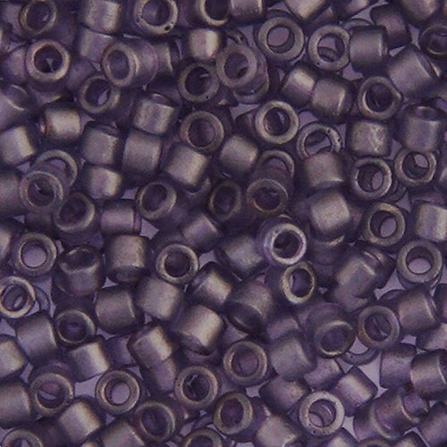 Miyuki Delica 11/0 Transparent Matte Glazed Beads