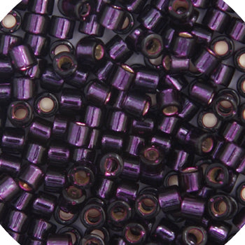 Miyuki Delica 11/0  Silver Lined Beads